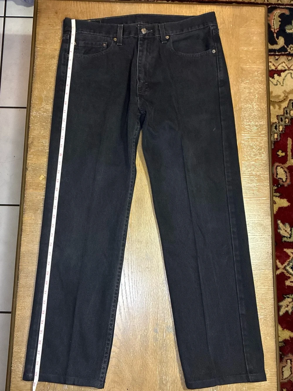 Levi's Black Straight Men's Jeans